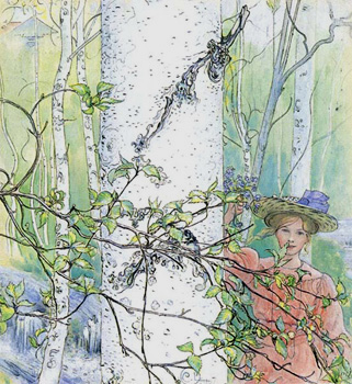 Carl Larsson - Spring - 1907 Carl Larsson - Spring - 1907