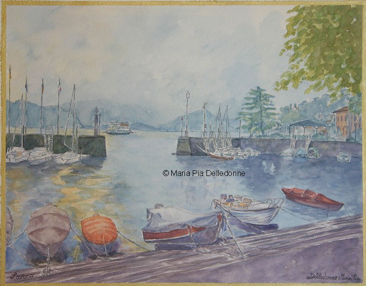Laveno : il piccolo porto