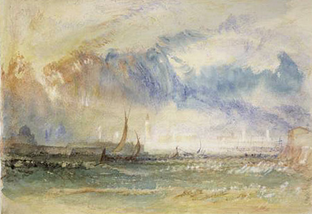 Joseph Mallord William Turner - Venice,Storm at sunset - about 1840/50 Joseph Mallord William Turner - Venice,Storm at sunset - about 1840/50